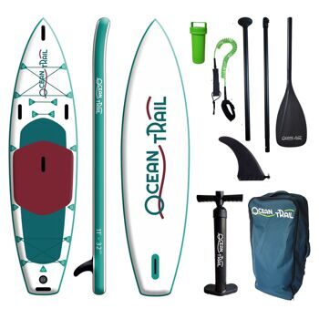 Надувная SUP доска для плавания Ocean Trail 11'0