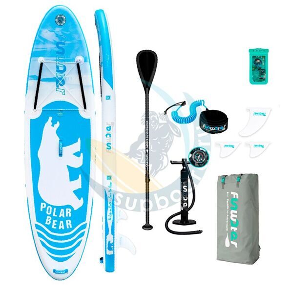 Надувной сапборд FunWater Polar Bear 10'6