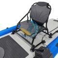 Надувной сапборд с ножным узлом Serf King Pedal SUP (синий)