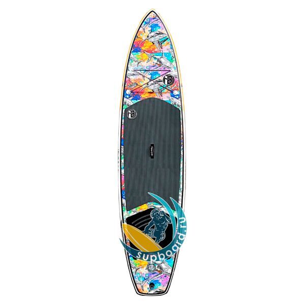 Надувная sup-доска с веслом iBoard Pro 11'6 Shark0036