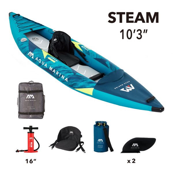 Одноместная лодка Aqua Marina 10'3 Steam 312