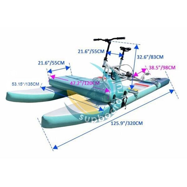 Катамаран-Водяной-велосипед-10-6-надувной-для-прогулок-размеры